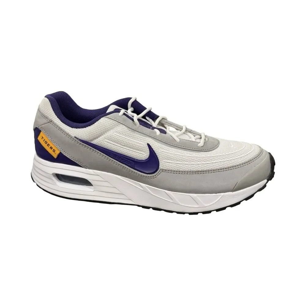 Size 12.5 Nike Air Max Verse LSU Tigers PE White Purple Yellow Mens IB3229-100